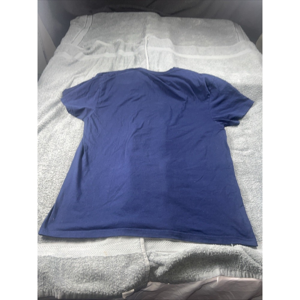 Polo Ralph Lauren T-Shirt Mens XL Blue Logo Cotton Classic‎ Fit Running Pullover - Picture 6 of 7